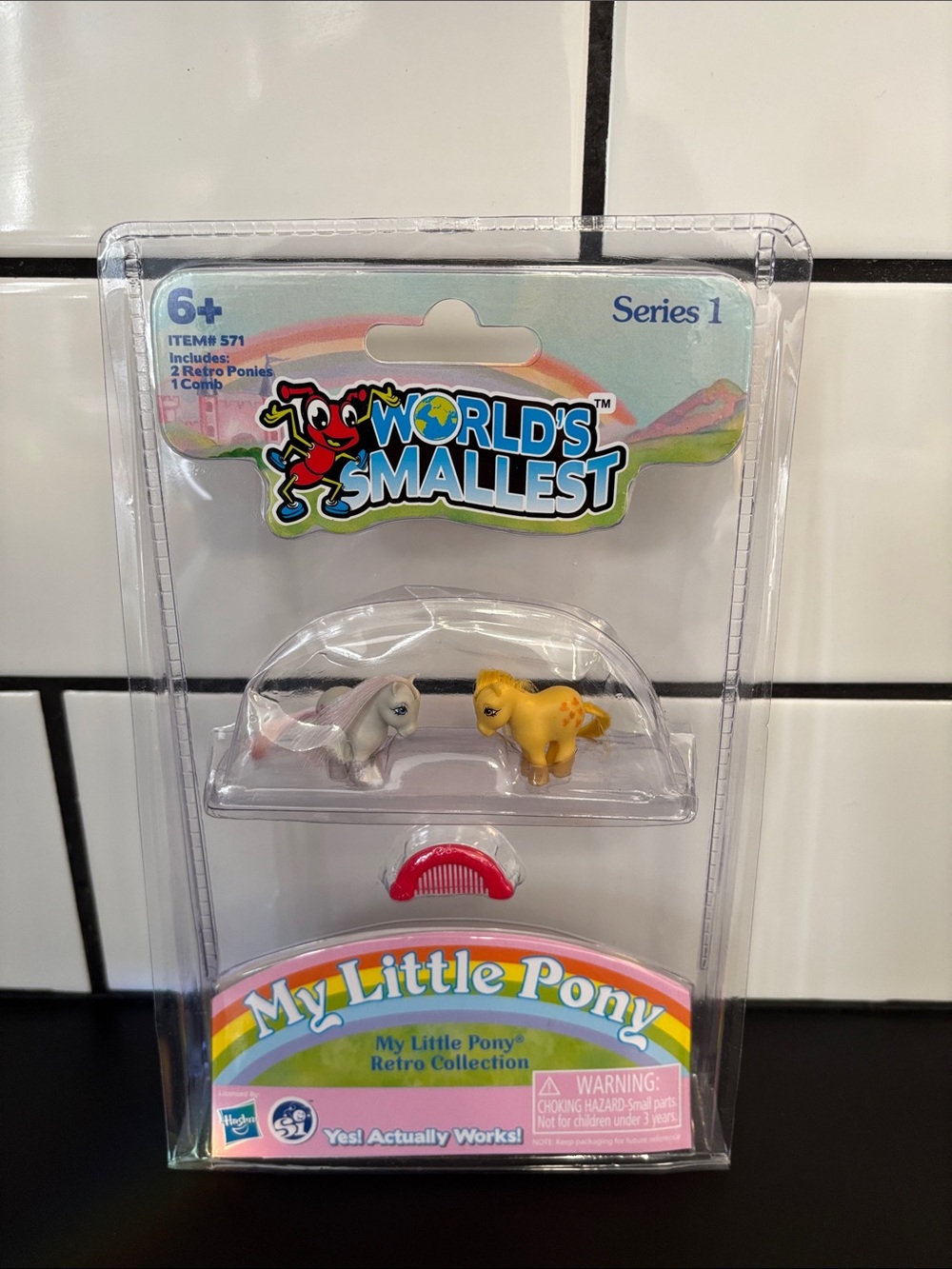 World's Smallest My Little Pony Retro Collection Series 1 -NIP